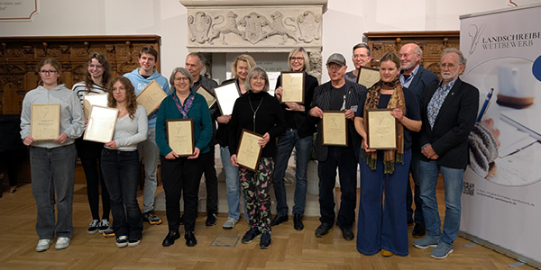 Foto Gewinnerinnen und Gewinner des Landschreiber Wettbewerbs 12