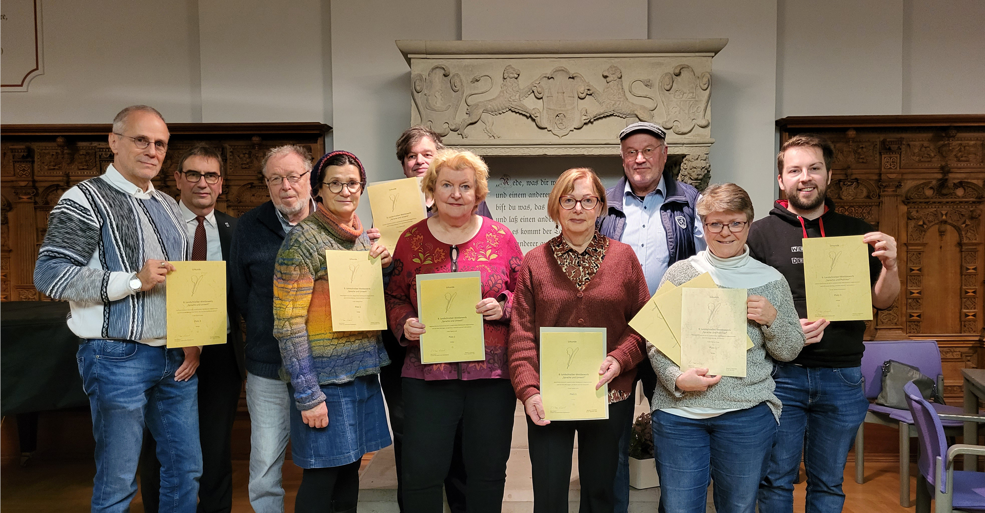 Gewinner Landschreiber-Wettbewerb Sprache und Umwelt