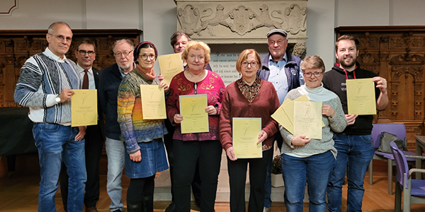 Die Gewinner der Runde Sprache und Umwelt